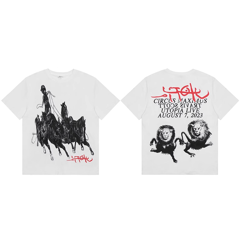 Camiseta Travis Scott Circus Maximus Utopia