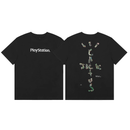 Camiseta Travis Scott Playstation Preta