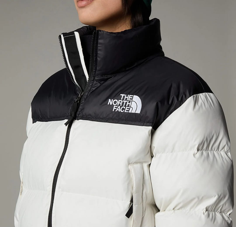 Jaqueta Puffer The North Face Branca