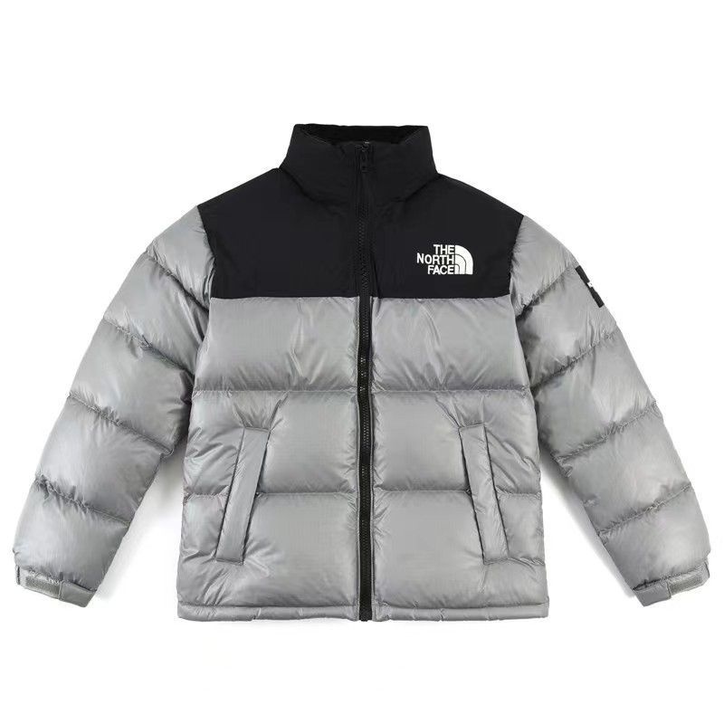 Jaqueta Puffer The North Face Cinza