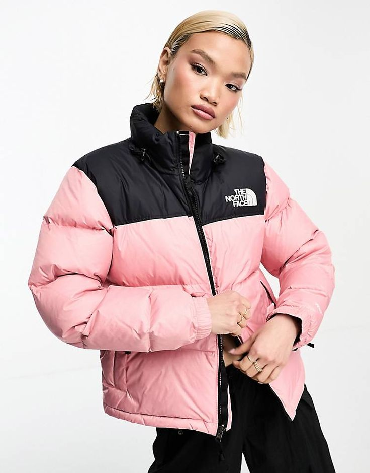 Jaqueta Puffer The North Face Rosa