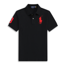 Polo Ralph Lauren Minimalista Preto/Vermelho