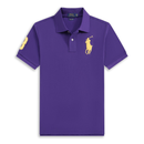 Polo Ralph Lauren Minimalista Roxo/Amarelo