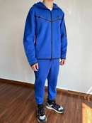Conjunto Nike Tech Fleece Azul