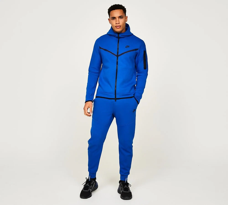 Conjunto Nike Tech Fleece Azul Escuro