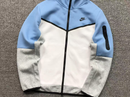 Jaqueta Nike Tech Fleece Azul e Cinza