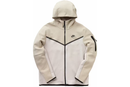 Jaqueta Nike Tech Fleece Bege e Branco