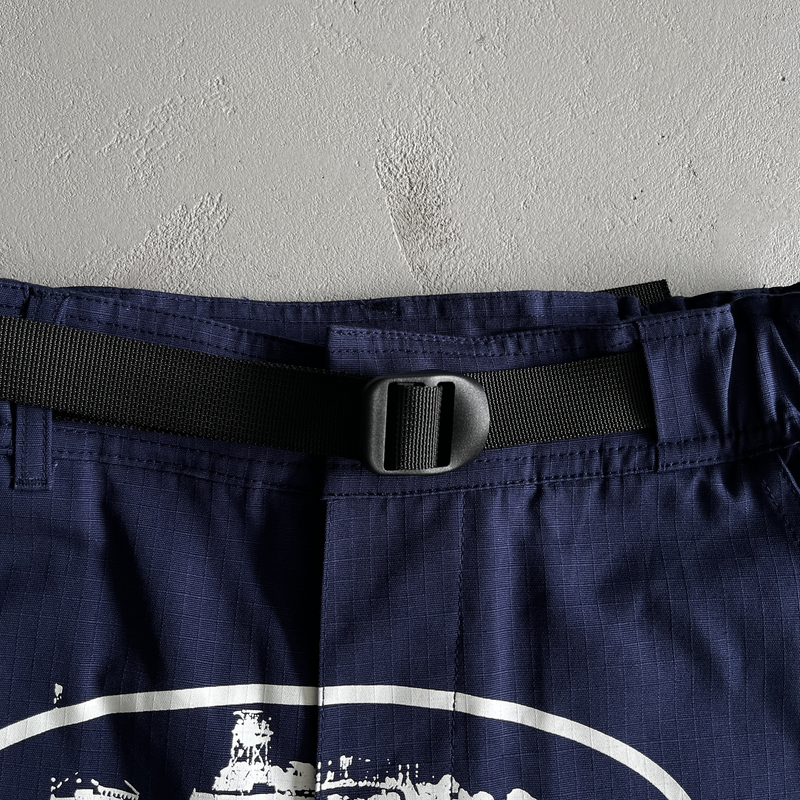 Shorts Corteiz Cargo Guerillaz Navy Blue