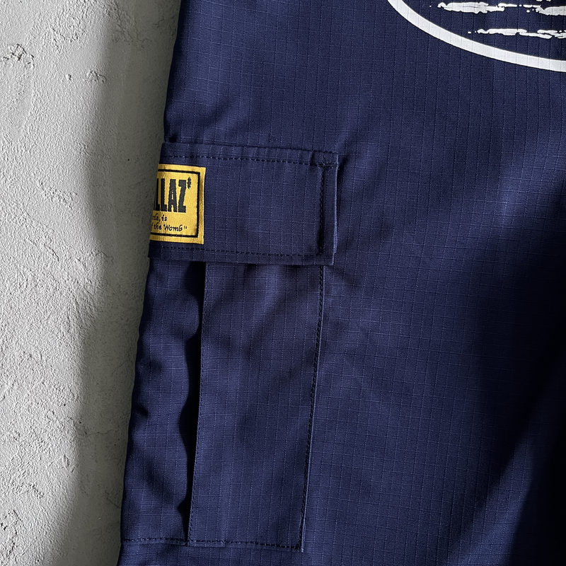 Shorts Corteiz Cargo Guerillaz Navy Blue