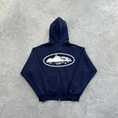 Blusa Moletom Corteiz Zip Up Azul