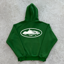 Blusa Moletom Corteiz Zip Up Verde