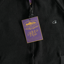 Blusa Corteiz Knit Zip Up Fleece Preto