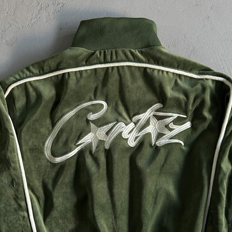 Blusa Veludo Corteiz Verde