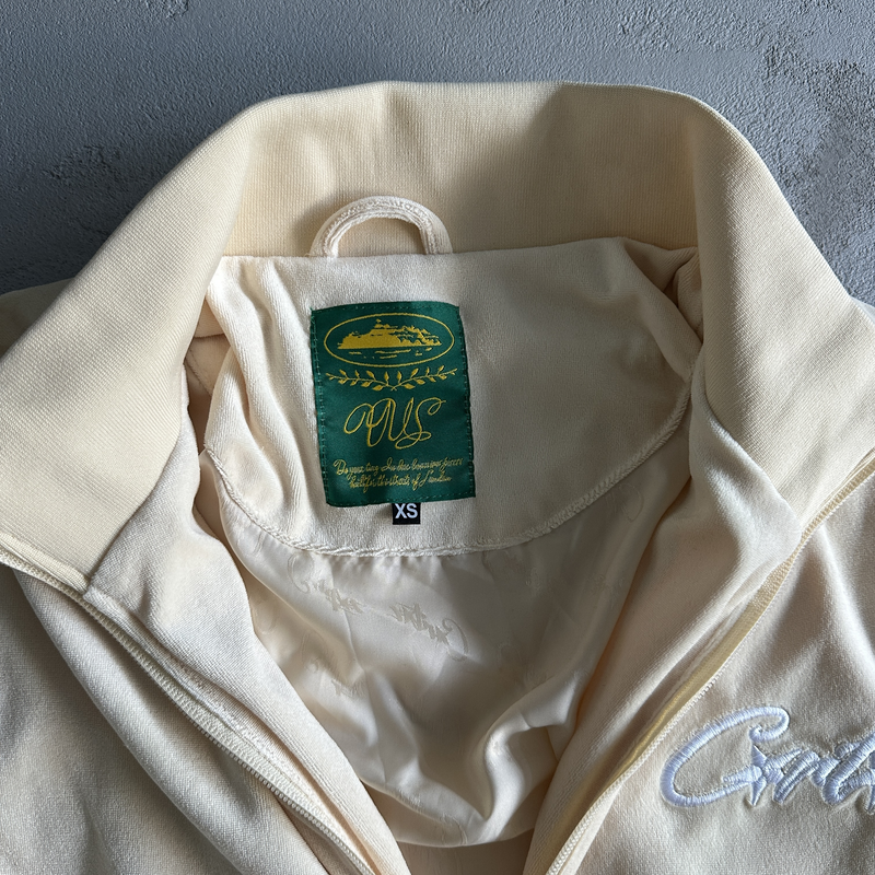 Blusa Veludo Corteiz Bege