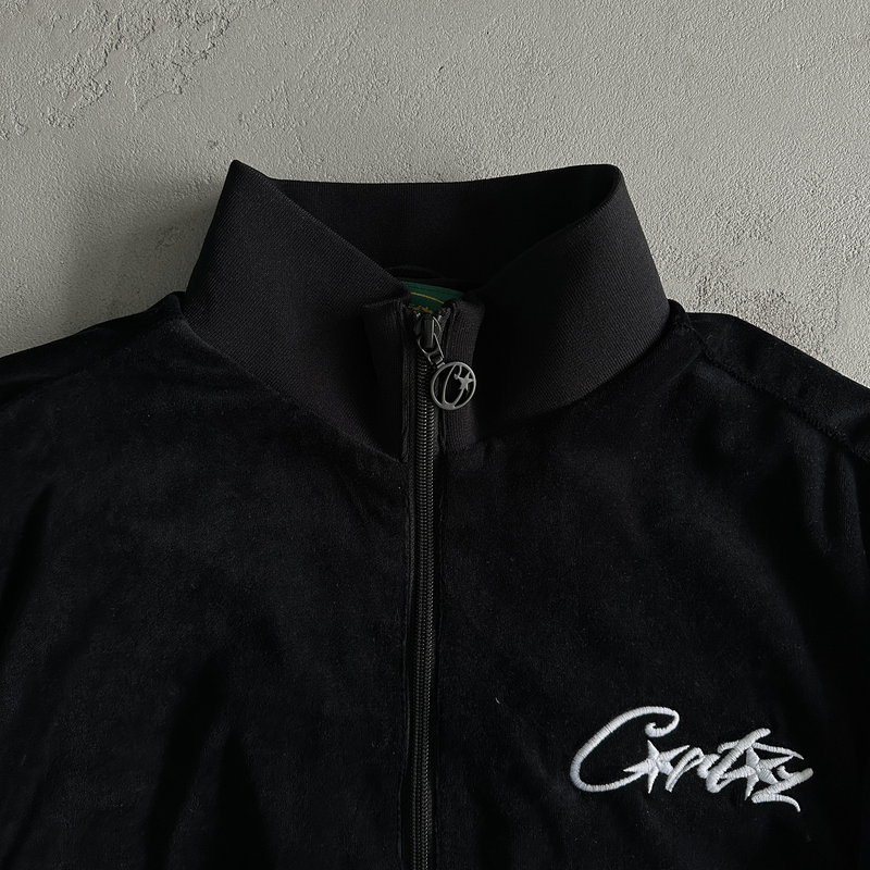 Blusa Veludo Corteiz Preto