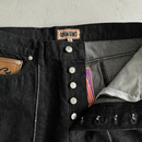 Bermuda Corteiz Denim Jeans Preto