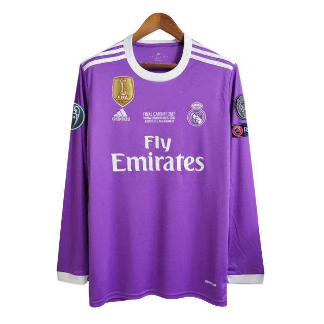 Camisa Real Madrid Retro Longsleeve 2016/17