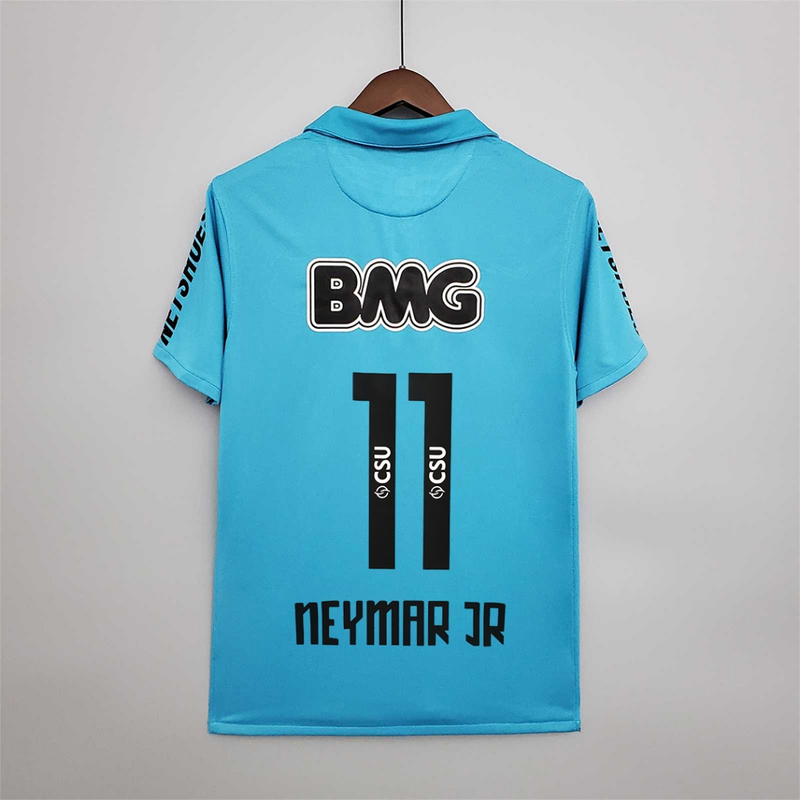 Camisa Santos Retrô 2011/2012 Azul NEYMAR