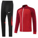 Conjunto Nike Sportswear Agasalho e Calça Vermelho e Preto