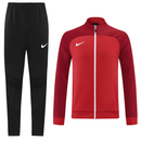 Conjunto Nike Sportswear Agasalho e Calça Vermelho e Preto