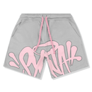 Shorts Syna World Cinza Rosa