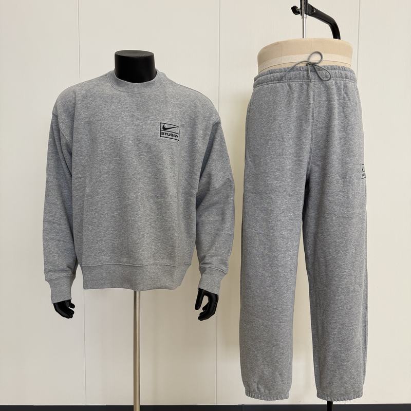Calça Nike x Stussy Cinza