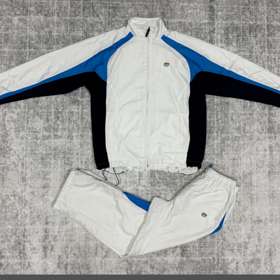 Conjunto Nike Tn Tracksuit Azul e Branco