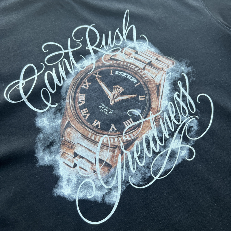 Camiseta Synaworld Cant Rush Greatness