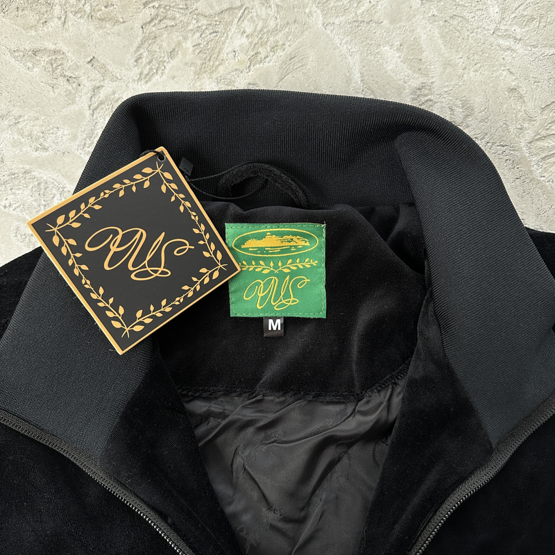 Conjunto Corteiz Veludo All Black