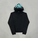 Moletom Syna World Logo Black Ciano