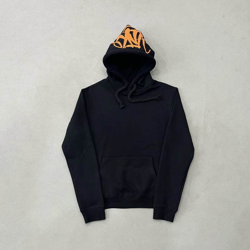 Moletom Syna World Logo Black Orange