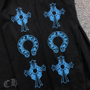 Camiseta Chrome Hearts Longsleeve Black/Blue