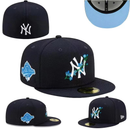 Boné New Era NY Navy Blue Flowers