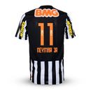 Camisa Santos Retrô 2011/2012 Preta/Branca NEYMAR