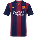 Camisa Barcelona Retrô 2015 Azul e Grená