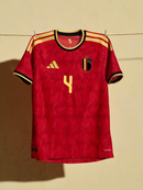Camisa Belgica I Copa do Mundo 2026