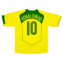 Camisa Brasil Total 90 2004 RONALDINHO 10