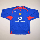 Camisa Manga Longa Manchester United 04/06 Nike - Azul