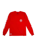 Camiseta Chrome Hearts Longsleeve Red (Pronta Entrega)