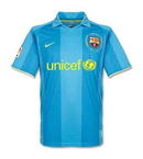 Camisa Barcelona Retrô 2007/08 Ronaldinho Azul