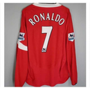 Camisa Manchester United Retro CR7 2004/05 Manga Comprida