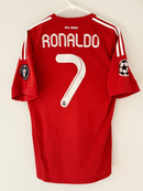 Camisa Real Madrid Retro CR7 2011/12 Vermelha