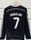 Camisa Real Madrid Retro CR7 2014/15 Manga comprida