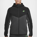 Jaqueta Nike Tech Fleece Cinza e verde