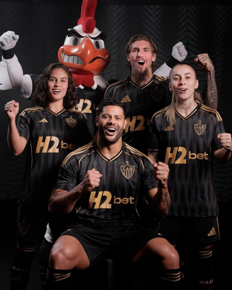 [PRÉ-VENDA] Camisa 3 Atlético MG 2025/26 Preta e Dourada